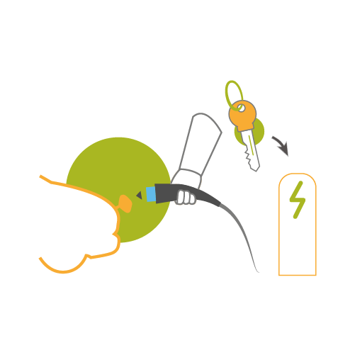 PictoAutopartage_ChargeVoitureClef